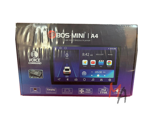 Автомагнитола Bos-Mini A4 (9", 4+64 GB, андроид)  / Гарантия на проверку!