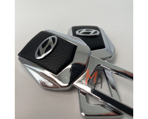 Заглушки ремня безопасности "Hyundai" 4S (ДОРОГИЕ в коробке, 2 шт.)