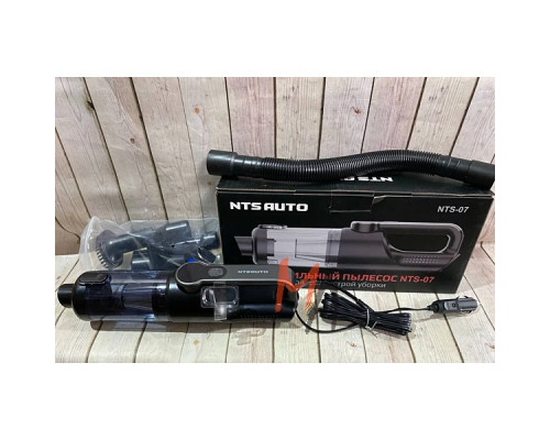 Пылесос  NTS-07 (автомобильный с аккумулятором, 100W, 6000mAh)