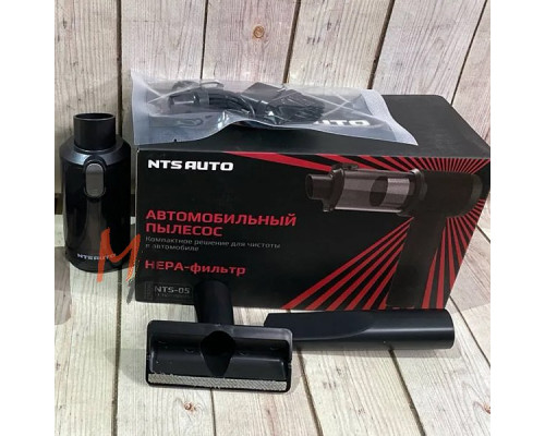 Пылесос  NTS-05 (автомобильный с аккумулятором, 100W, 6000mAh)