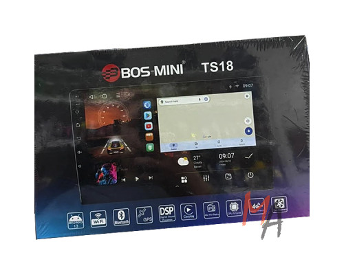 Автомагнитола Bos-Mini TS18  (9", 4+64 GB, андроид)  / Гарантия на проверку!