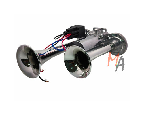 Сигнал TZ-309-2 (12V, 2 дудки, хром)