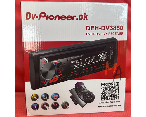 Автомагнитола Dv-Pionее.ok DEH-DV3850 (c cd-dvd-ромом) / Гарантия на проверку!